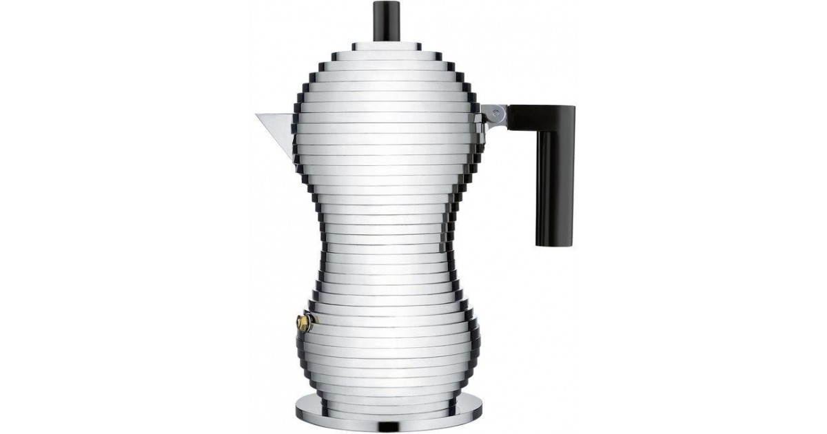 ALESSI - PULCINA Caffettiera espresso in fusione di alluminio