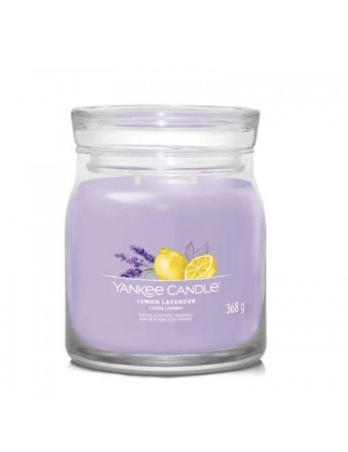 Yankee Candle Fragranza Lemon Lavender Giara Media 411 g